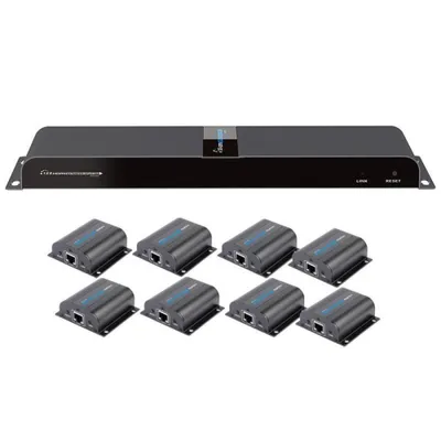 Immagine prodotto di Techly HDMI Extender/Splitter mit IR über RJ45 50m