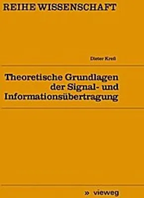 Obrázok produktu pre Theoretische Grundlagen der Signal- und Informationsübertragung