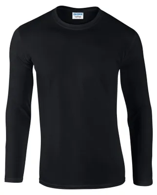 Image de Gildan - T-shirt pour hommes/femmes unie à manches longues FK2951 (S) (noir)