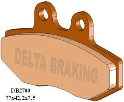 Produktbild von Bremsbeläge Kh167 - Ersetzt Db2700Mx-D Und Db2700Qd-D