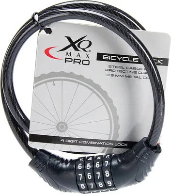 Produktbild von XQmax Fahrradschloss mit Zahlencode – Sicherheitskabel 3,5 mm