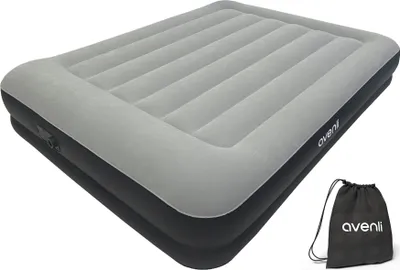 Produktbild von AVENLI Luftmatratze selbstaufblasend 2 Personen 203x152x36cm mit Elektropumpe Queen-Size