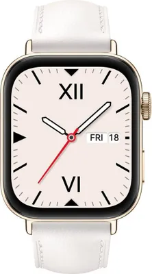 Produktbild von HUAWEI Watch Fit 3 White NFC Leather Strap - Neu /