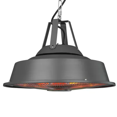 Zdjęcie produktu dla Eurom 33.600.9, Włókno węglowe, IP24, Zewnętrzna, Czarny, Metal, 1500 W