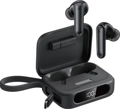 Produktbild von ANKER Soundcore P41i (MFi) schwarz In-Ear Kopfhörer mit Powerbank (integr. USB-C Kabel) Handyhalterung ANC 192h Spielzeit IPX5