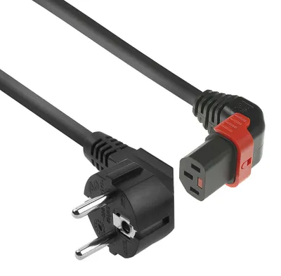 Zdjęcie produktu dla ACT AK5265, 2 m, CEE7/7, C13 panel, H05VV-F, 250 V, 10 A