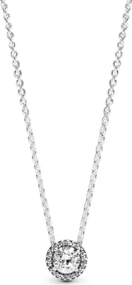 Produktbild von Pandora Kette Damen 396240CZ-45 Silber Strahlenkranz Zirkonia