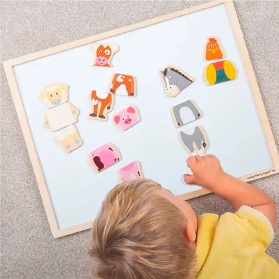 Image de Bigjigs Toys Aimants animaux de la ferme