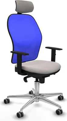 Produktbild von Bürostuhl mit Kopfstütze Piqueras y Crespo 1D086G2 Weiß