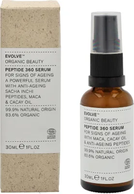 Produktbild von Evolve Organic Beauty Peptide 360 Natürliches Gesichtsserum