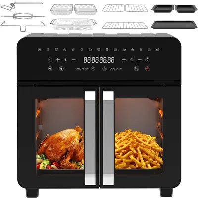 Produktbild von Dual Zone Heißluftfritteuse XXL Airfryer 23L