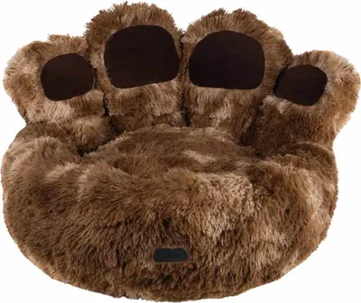 Produktbild von Nobby Komfortbett rund "Paw" braun Ø 75 x 21 cm / 42 cm