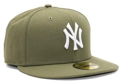 Zdjęcie produktu dla Czapka New Era 59Fifty Fitted - New York Yankees, kolor oliwkowy - rozmiar 7 1/4