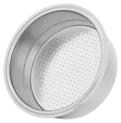 Productafbeelding van RVS koffiefilter - filtermand voor druksysteem - espressomachine - 51 mm