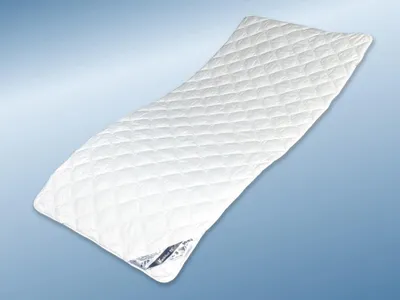 Produktbild von Matratzenauflage 140x200 Topper Unterbett Baumwollmischgewebe weiß
