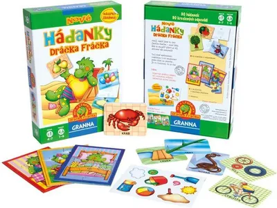 Obrázek produktu pro hádanky dráčka Fráčka - Hra
