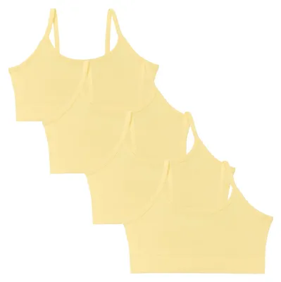 Produktbild von Bio-Baumwoll-Mädchen Bustier-4er Pack