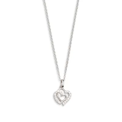 Produktbild von Xenox XS3418K Halskette mit Anhänger Damen Herzen Silber