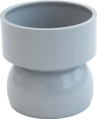 Produktbild von INEFA Bogenstück für Rohrbogen, PVC DN50 / 50mm Grau Rohrverbinder, Dachrinnenzubehör, einfache Steckmontage,  Germany