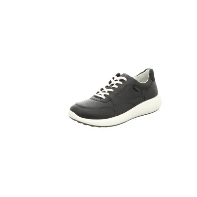 Produktbild von Ecco Damen Schnürschuhe Sportlich Gummisohle schwarz