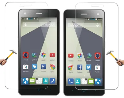 Produktbild von ino 2x Schutzglas kompatibel mit ZTE Blade L3 Panzerglas Displayschutzglas Schutz Glasfolie Displayglas 9H Schutzfolie