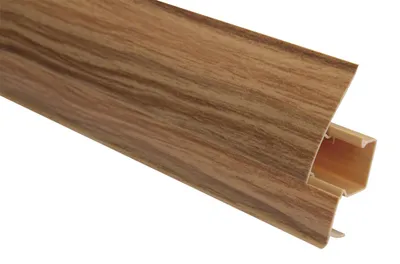 Produktbild von PVC Sockelleisten Sparpakete Fußbodenleisten 23x65mm Modern Kabelkanal