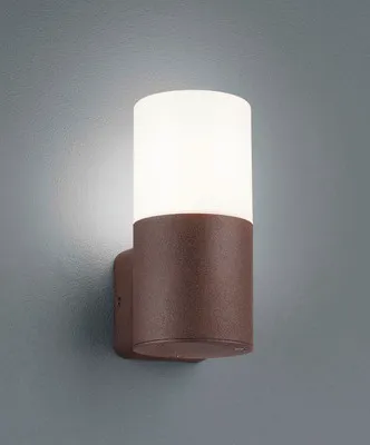 Obrázek produktu pro Venkovní nástěnné svítidlo HOOSIC IP44 E27 28 W rezavě hnědé