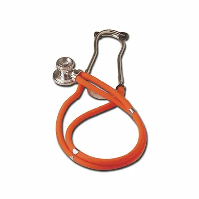 Obrázok produktu pre GIMA JOTARAP 5v1, Stetoskop pre internú medicínu, dvojhlavový, dvojhadičkový, oranžový
