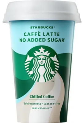 Zdjęcie produktu dla Starbucks Caffe Latte No Added Sugar 220ml