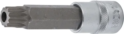 Produktbild von BGS 4357 Bit-Einsatz 12,5 (1/2) Innenvielzahn mit Bohrung, M16x100 mm