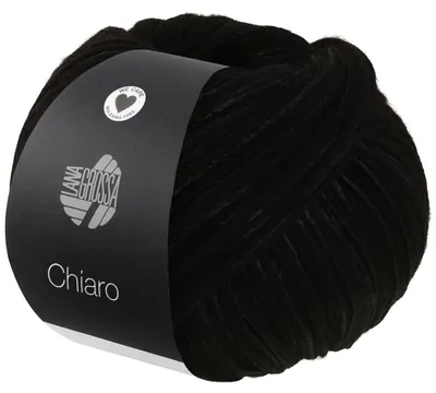 Produktbild von Lana Grossa - Chiaro 0005 schwarz