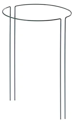Produktbild von Pflanzenstütze Rankhilfe - Halbrunde Gartenstütze - Stahl - 50 cm - 1 Stück - Grün