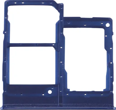 Produktbild von Clappio, Dual-SIM- und Micro-SD-Kartenhalter für Samsung Galaxy A20e, Blau