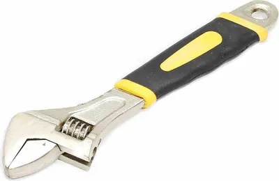 Produktbild von Verstellbarer Handschlüssel Französisch Gelb