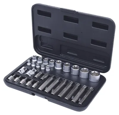 Image de KS TOOLS Jeu de clés à douille 911.4301-2 Acier au chrome-vanadium 1450g