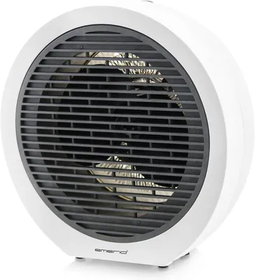 Produktbild von Ventilatorheizung, für Räume bis 20 m², 2000 W, 2 Heizstufen, einstellbarer Thermostat, Ventilatorfunktion, Kippschutz