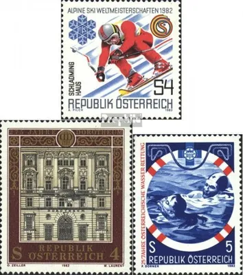 Produktbild von Briefmarken Österreich 1982 Mi 1695,1697,1698 (kompl.Ausg.) postfrisch Sondermarken