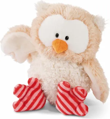 Produktbild von NICI Cuddly Toy Owl Owluna with turnable head, Spielzeug-Eule