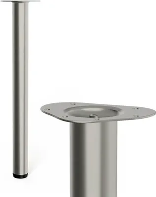 Obrázek produktu pro Nábytková noha - ⌀ 60 mm, nerez design