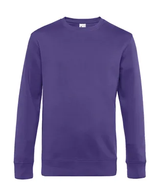 Produktbild von B&C Herren Sweatshirt Pullover Rundhalsshirt Sweater Langarmshirt Warm, Größe:S, Farbe:Radiant Purple
