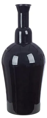 Immagine prodotto di Gilde Bodenvase, "Filu", Metall, schwarz, VE 1, L. 24.5 cm, B. 24.5 cm, H. 55 cm 55276 4063387552766