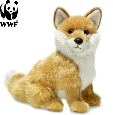 Image de Peluche WWF Renard rouge (23cm) Peluche
