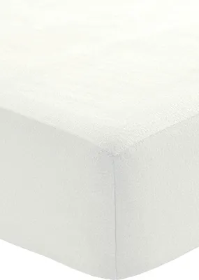 Obrázek produktu pro Fleecové prostěradlo s gumičkou 90x200cm - bílé