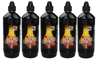 Produktbild von 5L Lampenöl klar Fackel Öl für Gartenfackel Öllampe Laterne Ölfackel und Lampe