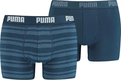 Obrázok produktu pre Pánske bokserky Puma 2 -pack - dizajn s pruhmi Heritage
