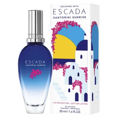 Image de Escada Santorini Sunrise Eau De Toilette Spray 50ml Limited Edition
