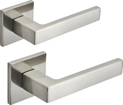 Produktbild von Kvadrato Rosette Slim Satin Square Innentürgriff