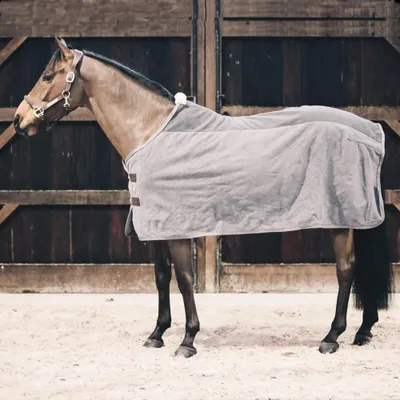 Produktbild von Kentucky Horsewear Abschwitzdecke Heavy Fleecedecke Pferdedecke Grey 140