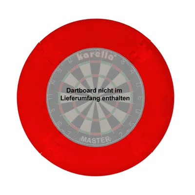 Produktbild von Karella Catchring EVA 4-teilig rot | Dart Board Surround Border Umrandung für Dartscheibe Board