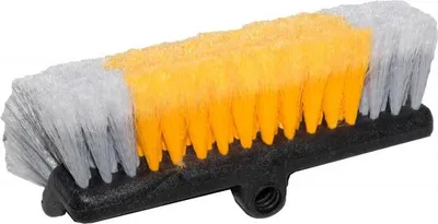 Produktbild von Professionelle Autowaschbürste von D&L - 25cm - Grau/Orange